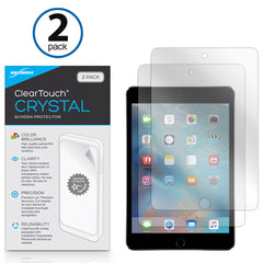 ClearTouch Crystal (2-Pack) - Apple iPad mini 4 Screen Protector