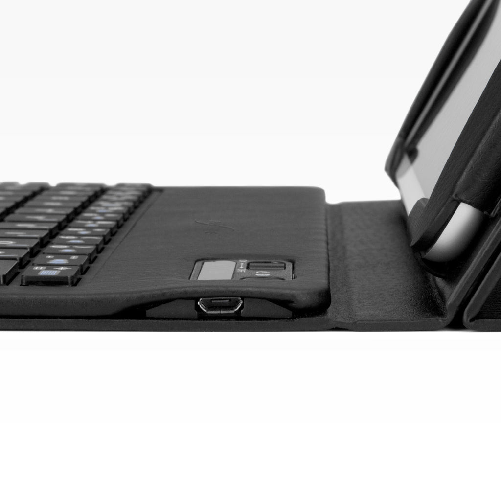 Elite Leather Keyboard Buddy Folio Case - Apple iPad mini 3 Case