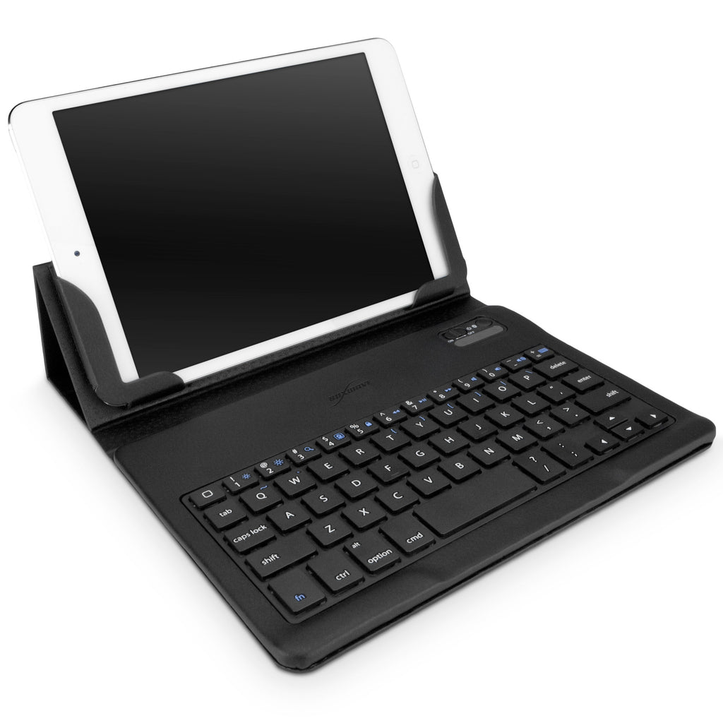 Elite Leather Keyboard Buddy Folio Case - Apple iPad mini 3 Case