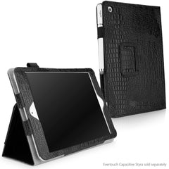 Midnight Crocodile Folio Stand Case with Strap - Apple iPad mini (1st Gen/2012) Case