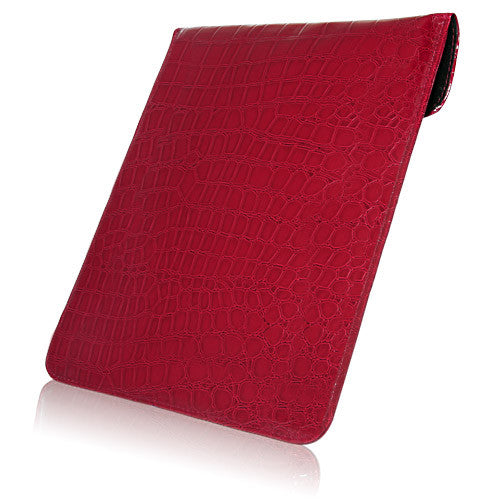 Patent Leather Crocodile Pouch - Apple iPad 4 Case