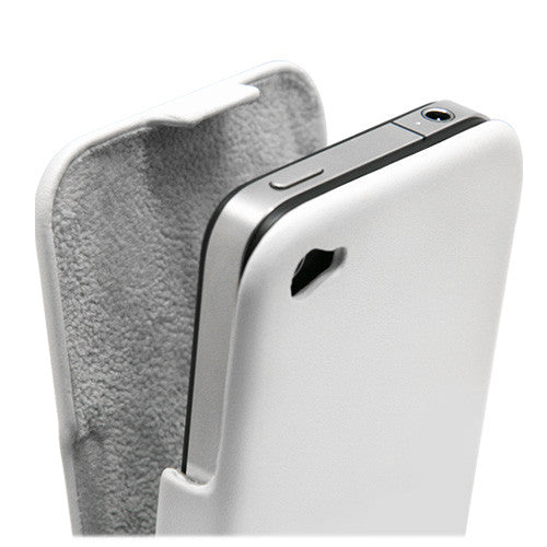 Designio Leather Flip Case - Apple iPhone 4 Case