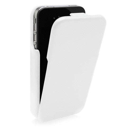 Designio Leather Flip Case - Apple iPhone 4S Case