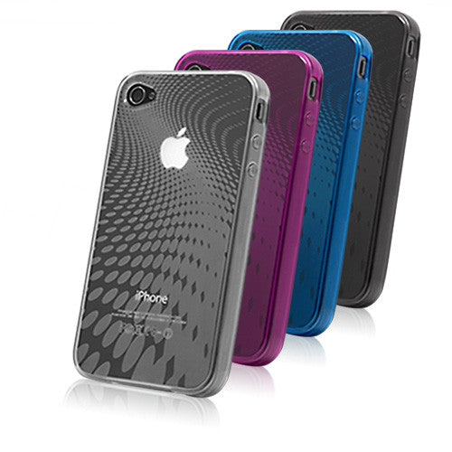 Digital Wave Crystal Slip - Apple iPhone 4 Case