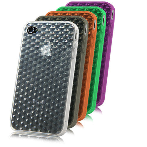 Honeycomb Crystal Slip - Apple iPhone 4S Case