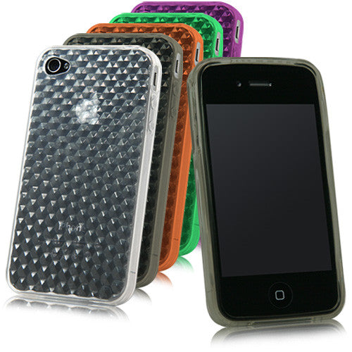 Honeycomb Crystal Slip - Apple iPhone 4 Case