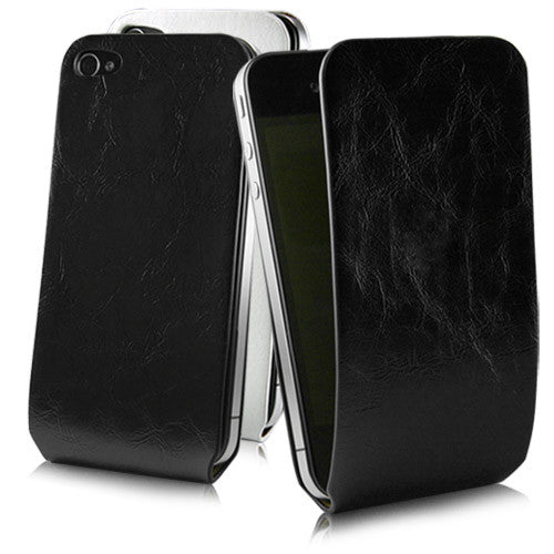 Leather Wrap - Apple iPhone 4 Case