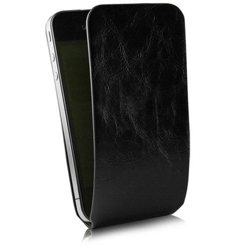 Leather Wrap - Apple iPhone 4 Case