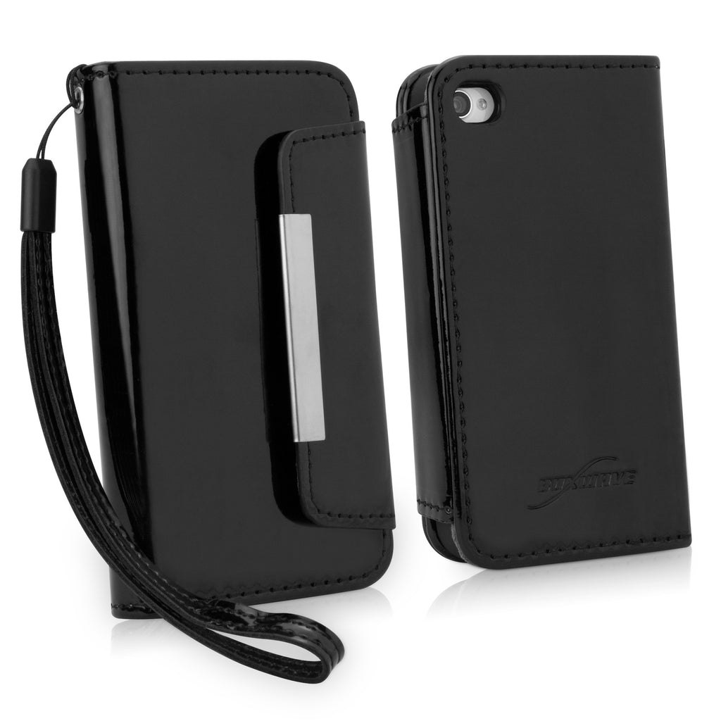 Patent Leather Clutch iPhone 4S Case
