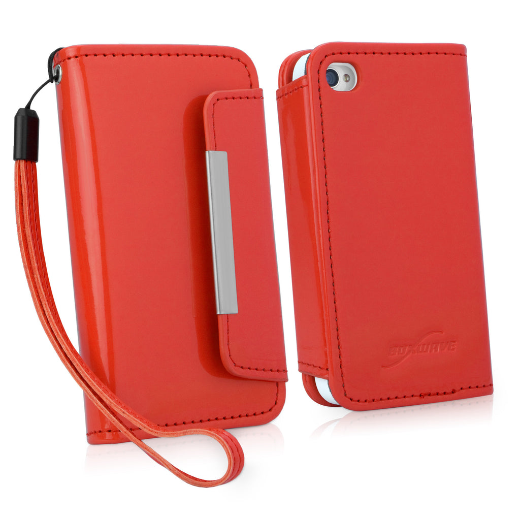 Patent Leather Clutch iPhone 4 Case