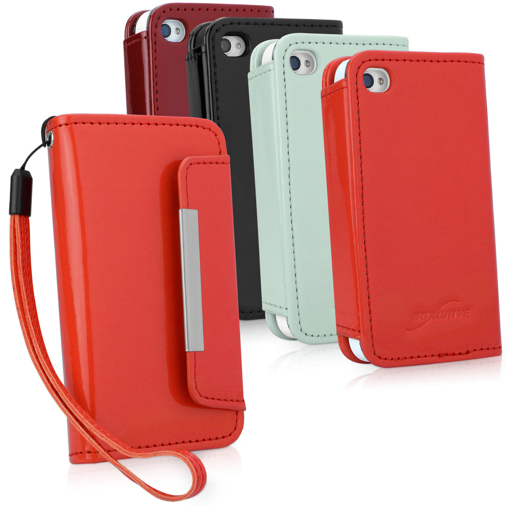 Patent Leather Clutch Case - Apple iPhone 4S Case