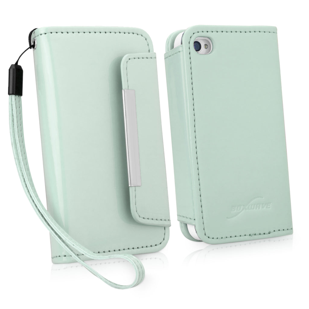 Patent Leather Clutch iPhone 4S Case