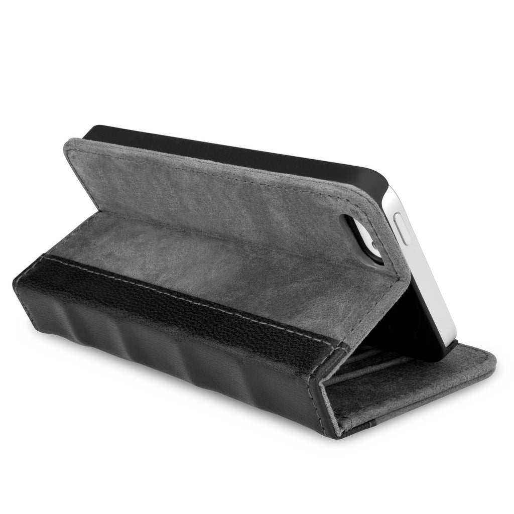 Classic Book Case - Slate Grey - Apple iPhone 5 Case