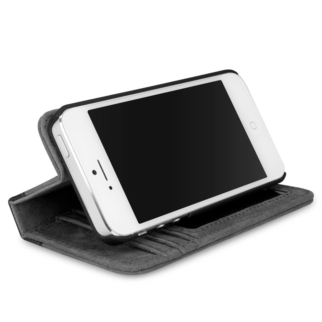 Classic Book Case - Slate Grey - Apple iPhone 5 Case