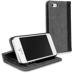 Classic Book Case - Slate Grey - Apple iPhone 5 Case