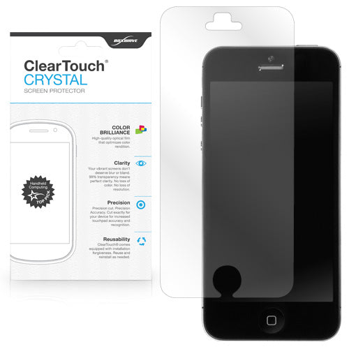 ClearTouch Crystal (2-Pack) - Apple iPhone 5 Screen Protector