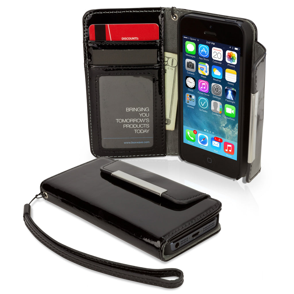 Designio iPhone 5s Patent Leather Clutch Case