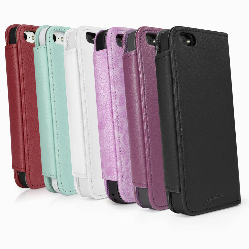 Leather Clutch Case - Apple iPhone 5 Case