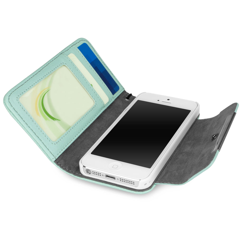 Leather Clutch Case - Apple iPhone 5 Case