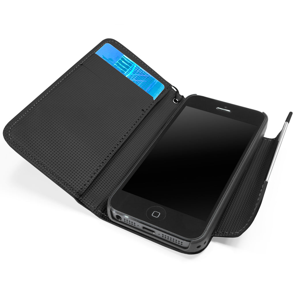 Leather Clutch Case - Apple iPhone 5 Case