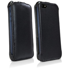 Nero Leather Flip Case - Apple iPhone 5 Case