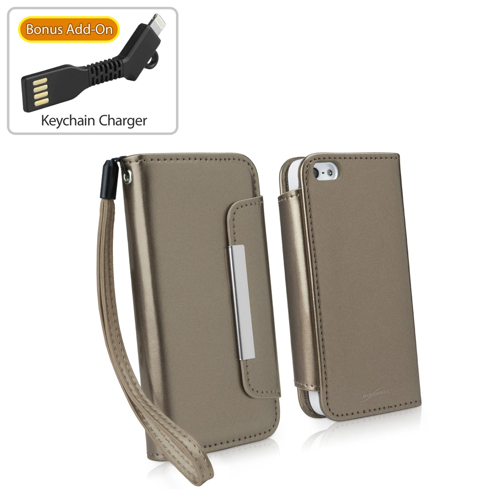 Patent Leather Clutch Case - Apple iPhone SE Case