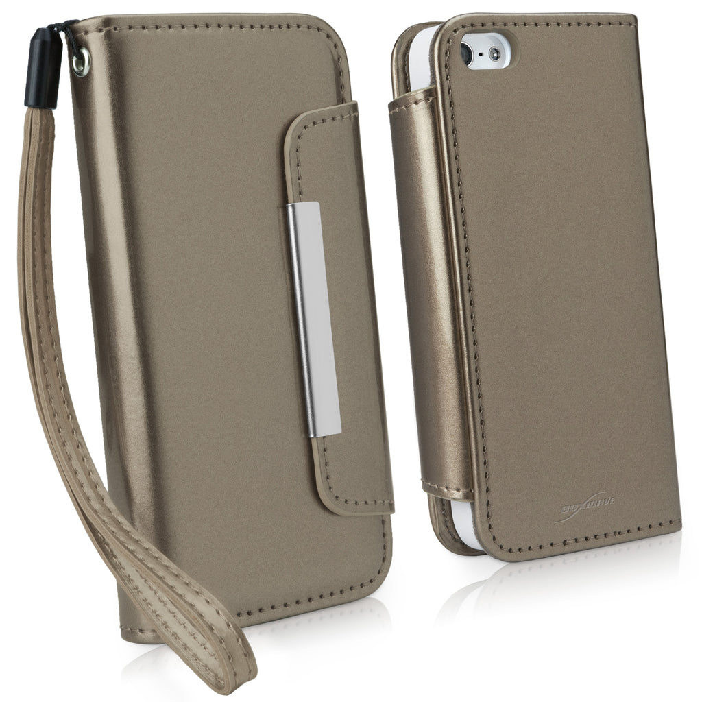 Patent Leather Clutch iPhone SE Case