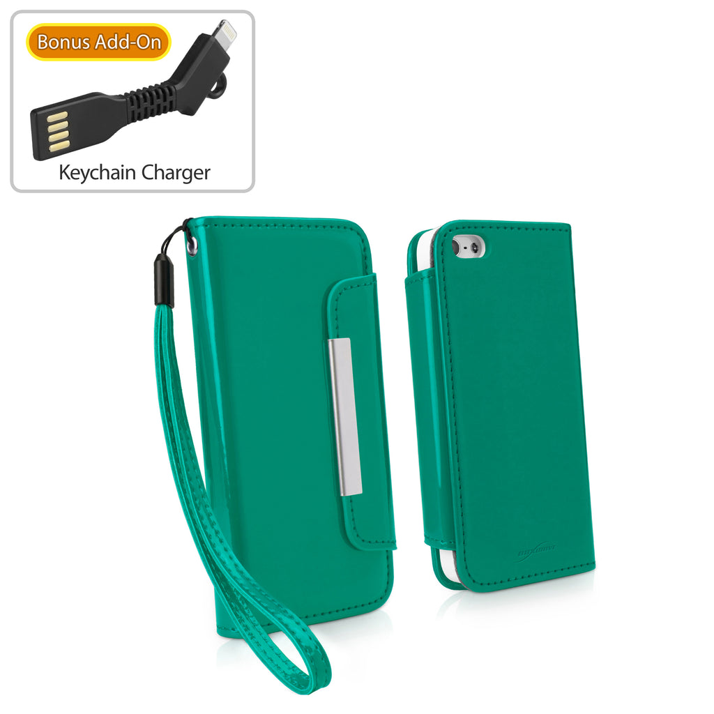 Patent Leather Clutch Case - Apple iPhone SE Case