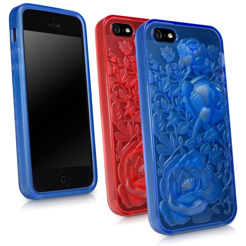 Rose Sculpted Case - Apple iPhone 5 Case
