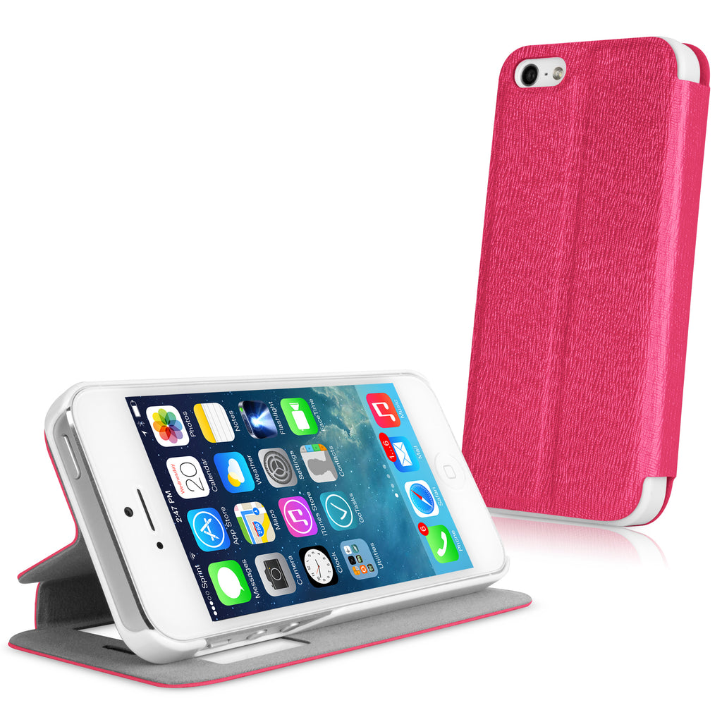 SlimFlip Stand iPhone SE Case