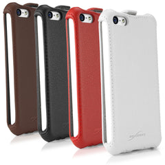 Leather Flip Case - Apple iPhone 5c Case