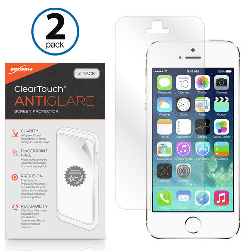 ClearTouch Anti-Glare (2-Pack) - Apple iPhone 5s Screen Protector