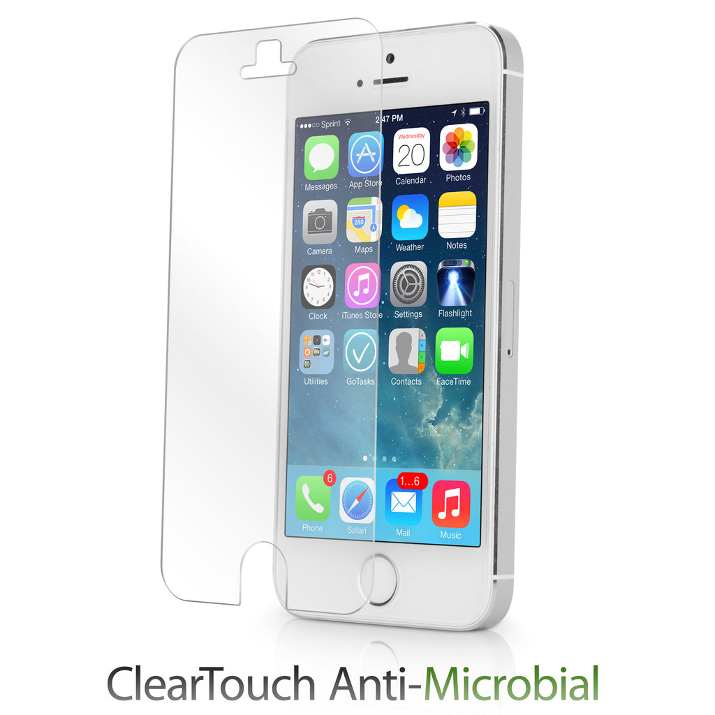 ClearTouch Antimicrobial - Apple iPhone 5 Screen Protector