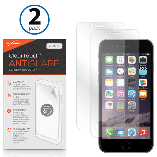 ClearTouch Anti-Glare (2-Pack) - Apple iPhone 6 Plus Screen Protector