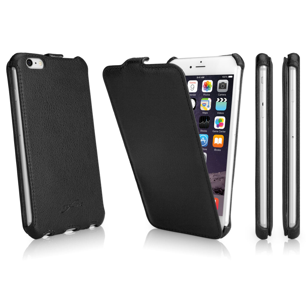 Leather Flip iPhone 6s Plus Case