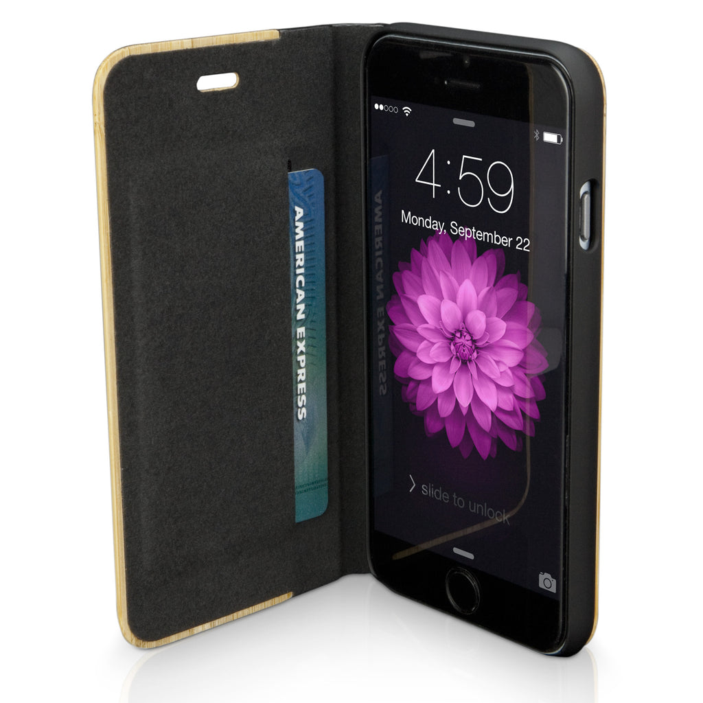 True Bamboo Booklet Case - Apple iPhone 6 Case