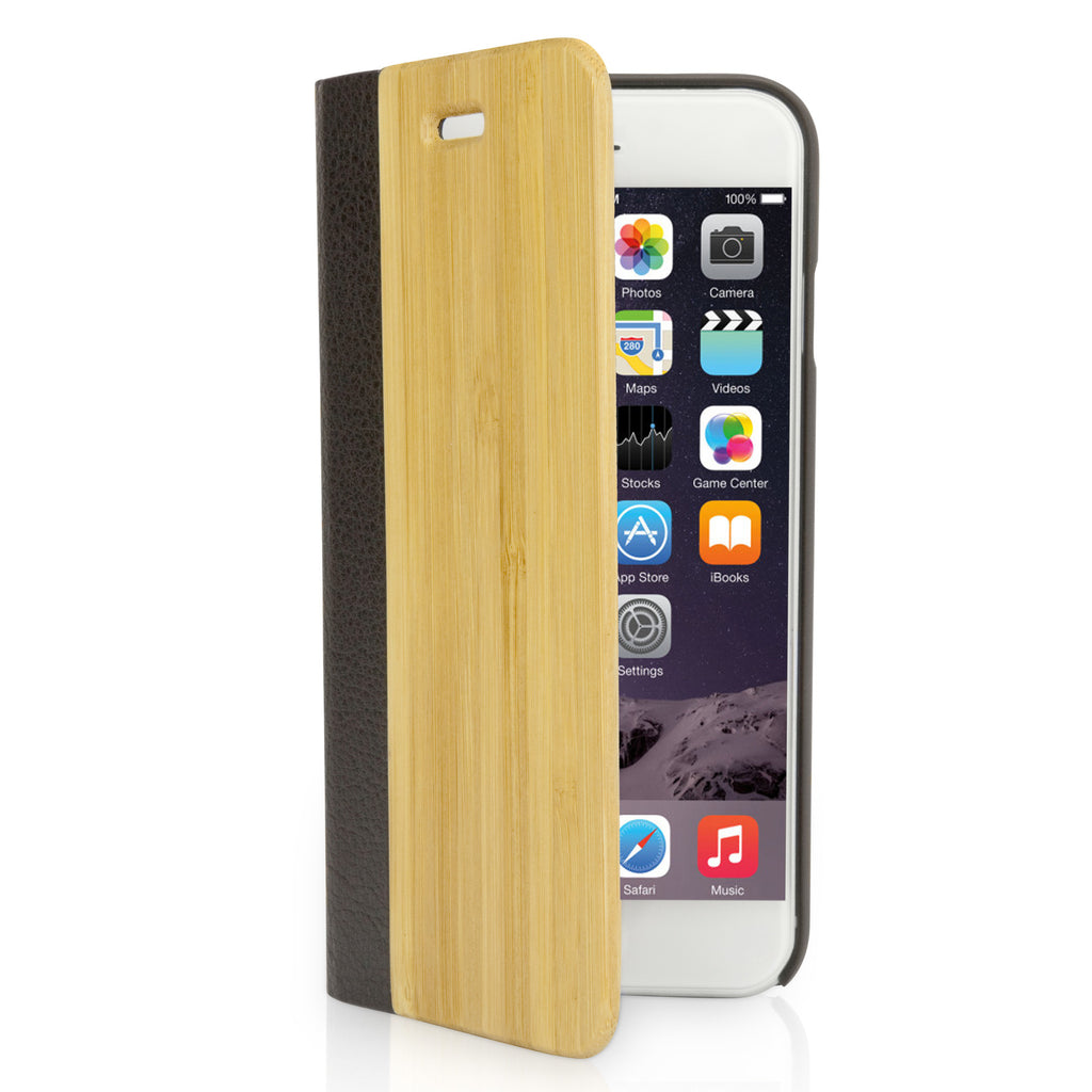 True Bamboo Booklet Case - Apple iPhone 6 Case