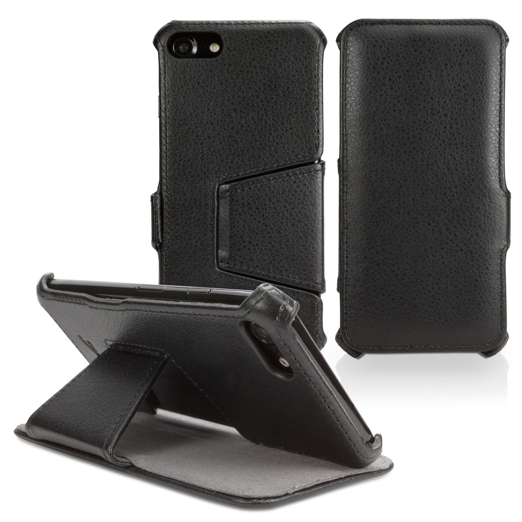 Leather Book Jacket - Apple iPhone 8 Case