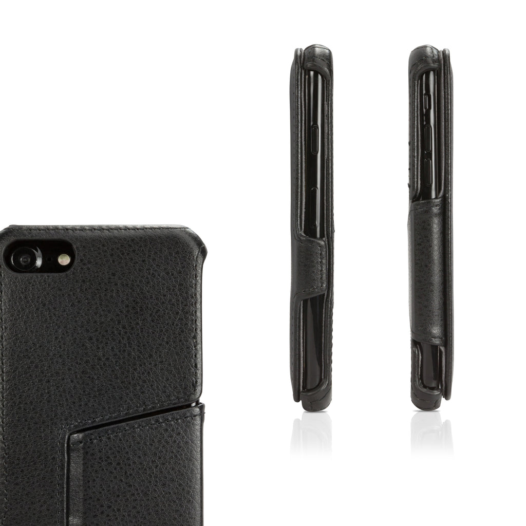 Leather Book Jacket - Apple iPhone 8 Case