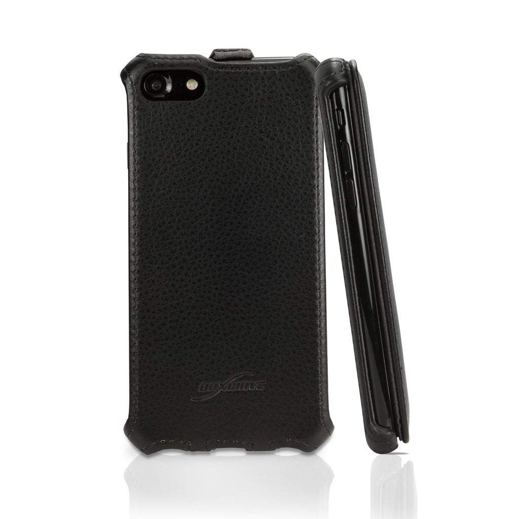 Leather Flip Case - Apple iPhone 8 Case
