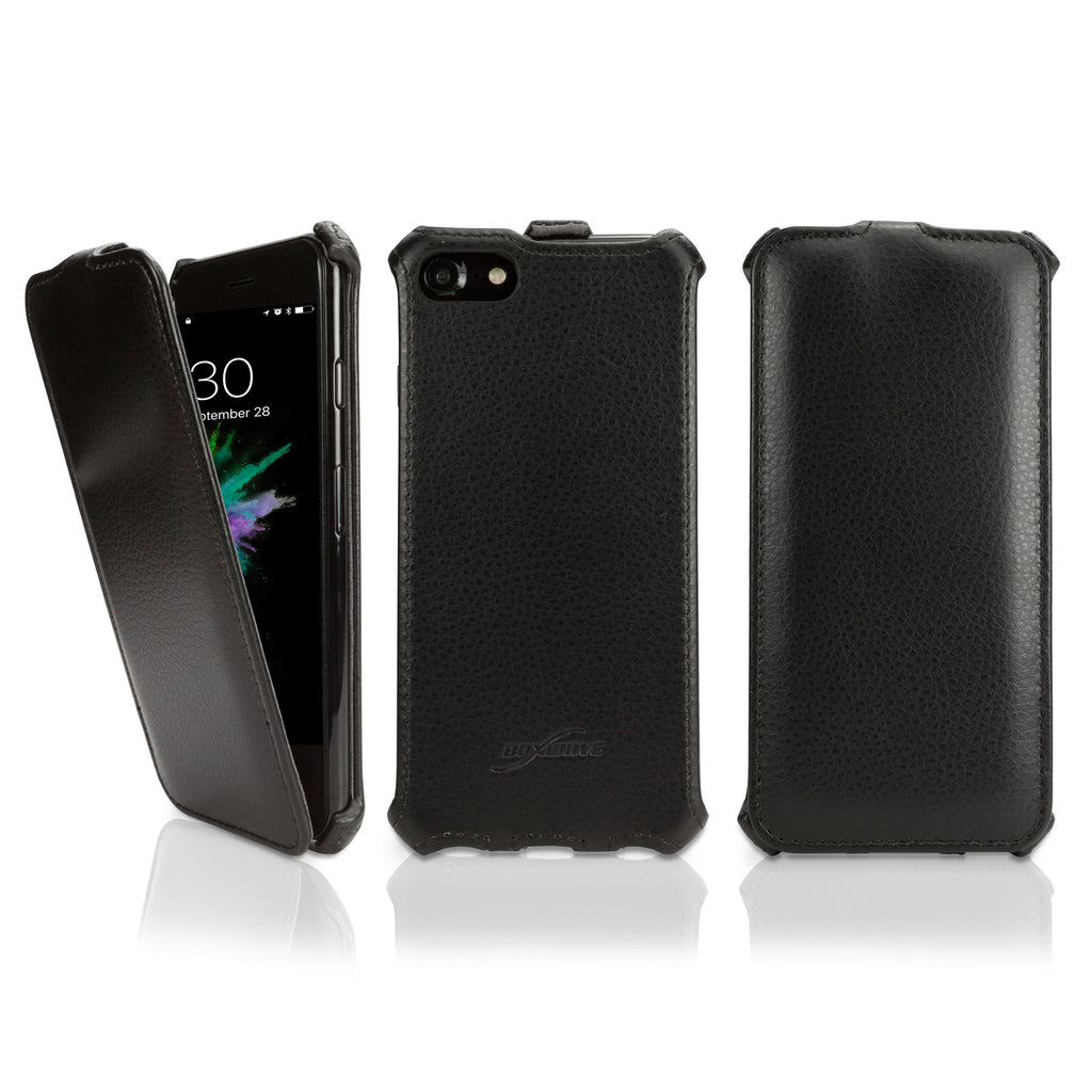 Leather Flip Case - Apple iPhone 8 Case
