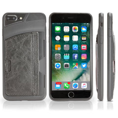 Leather CardWallet Case - Apple iPhone 8 Plus Case