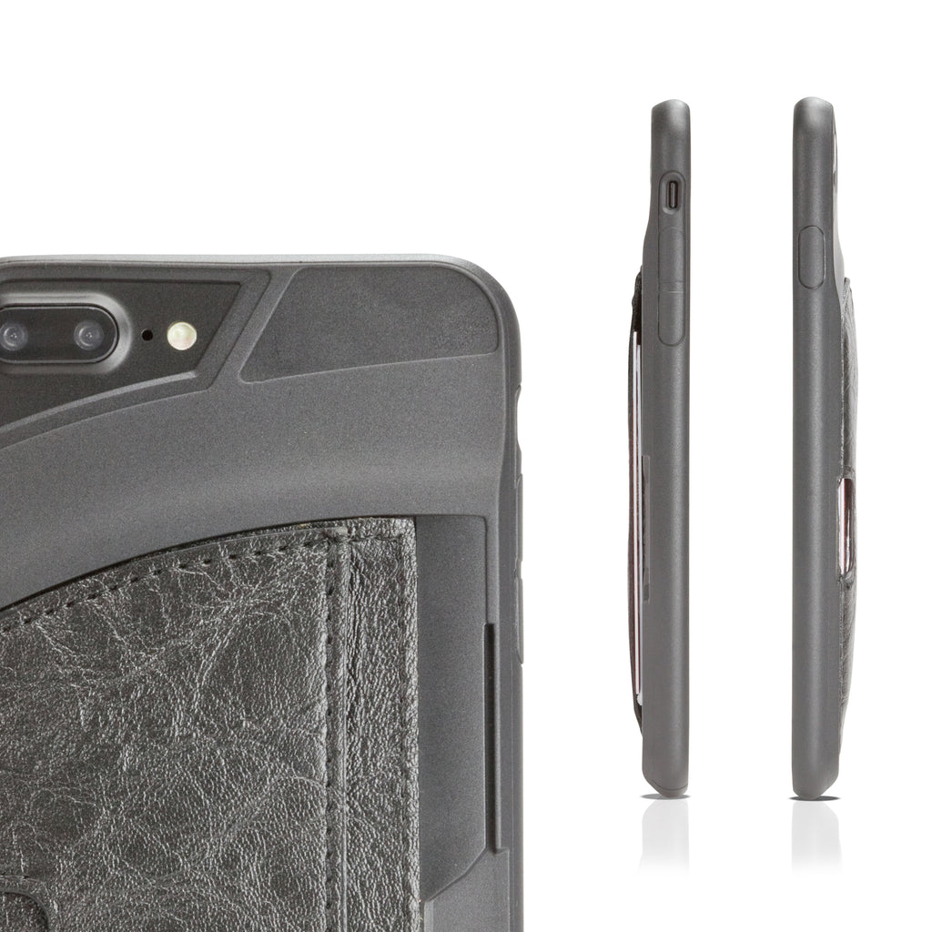 Leather CardWallet Case - Apple iPhone 8 Plus Case