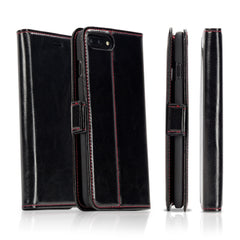 Designio Leather Wallet Case - Apple iPhone 7 Plus Case