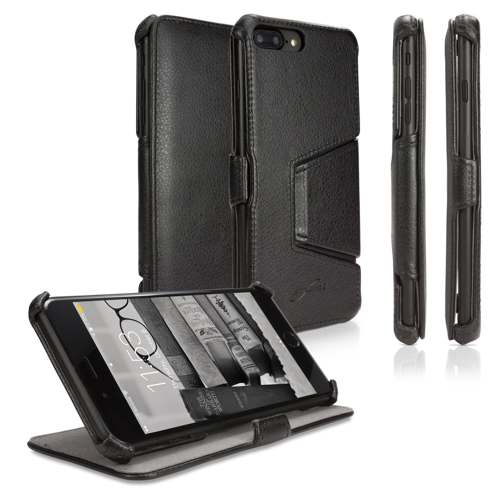 Leather Book Jacket - Apple iPhone 7 Plus Case
