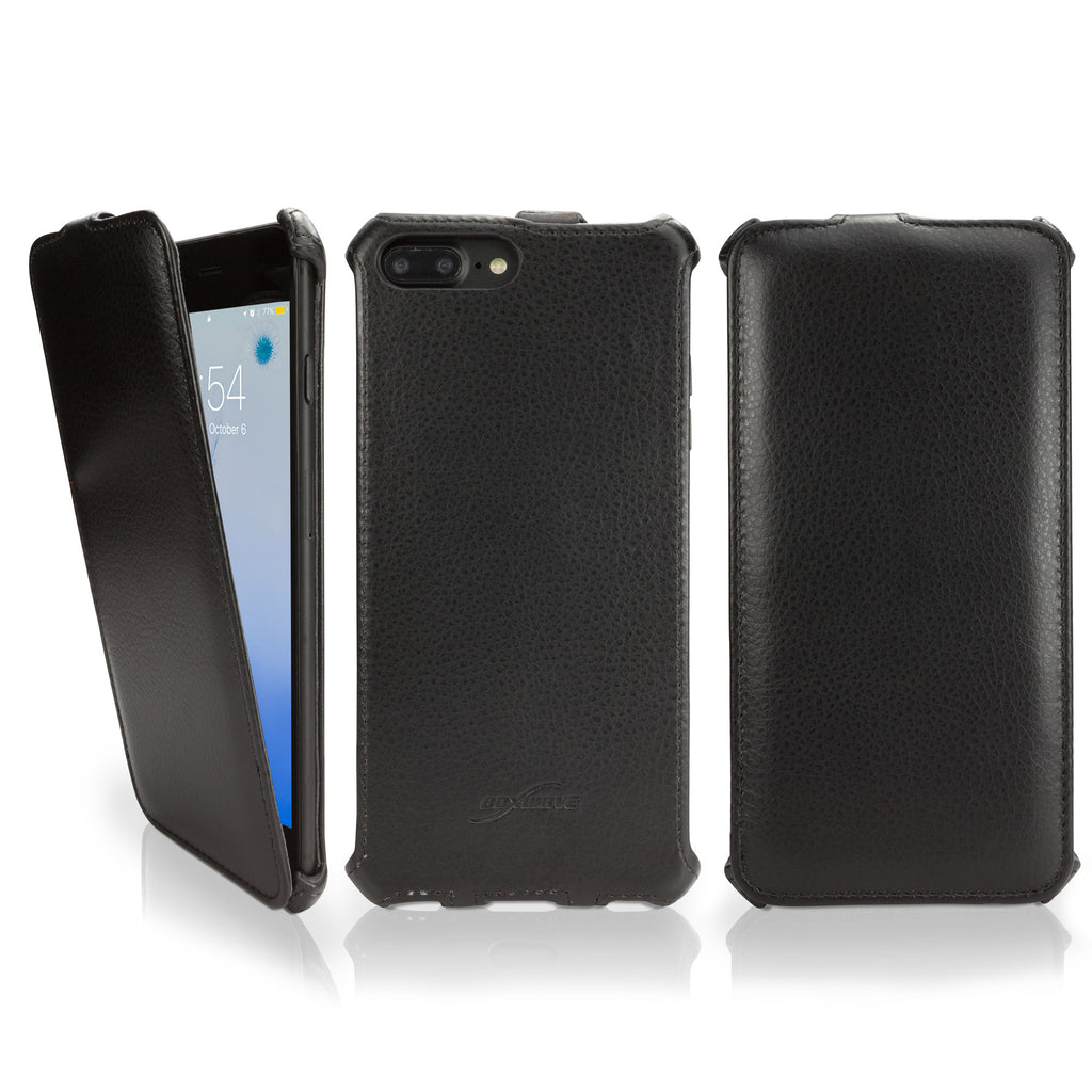 Leather Flip Case - Apple iPhone 7 Plus Case