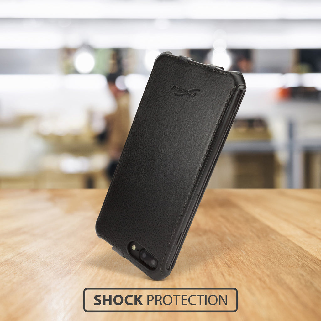 Leather Flip Case - Apple iPhone 7 Plus Case