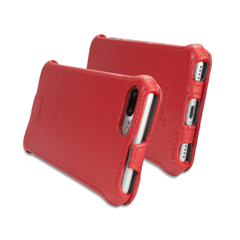 Leather Flip Case - Apple iPhone 8 Plus Case
