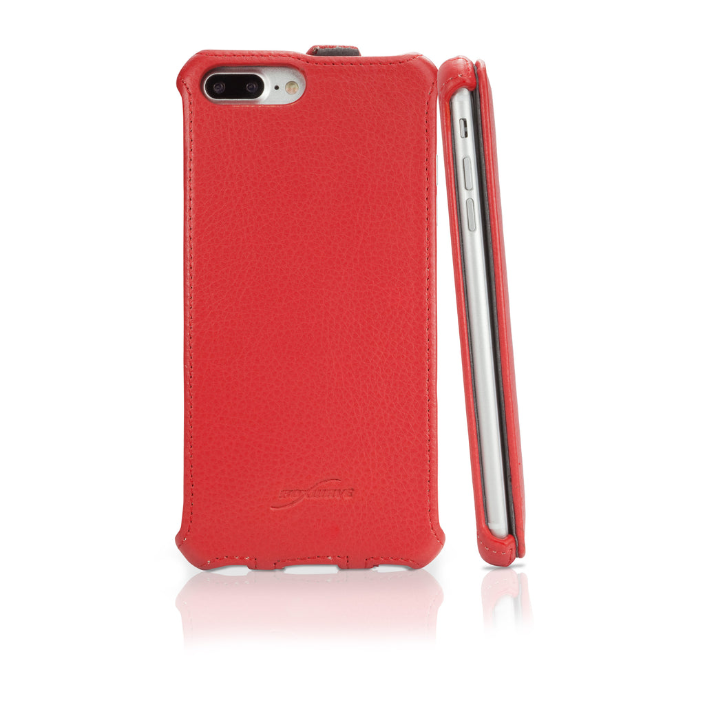 Leather Flip Case - Apple iPhone 8 Plus Case