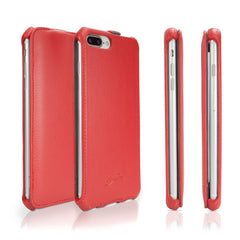 Leather Flip Case - Apple iPhone 8 Plus Case
